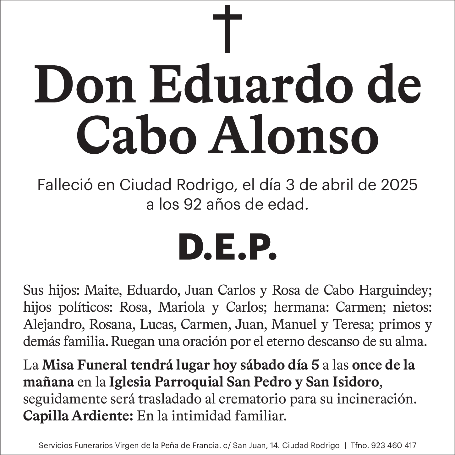 Eduardo de Cabo Alonso