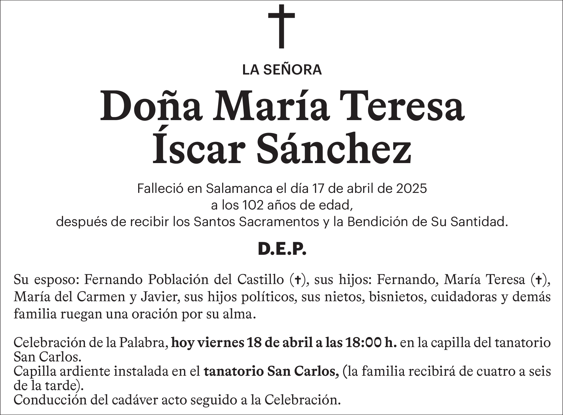 María Teresa Íscar Sánchez