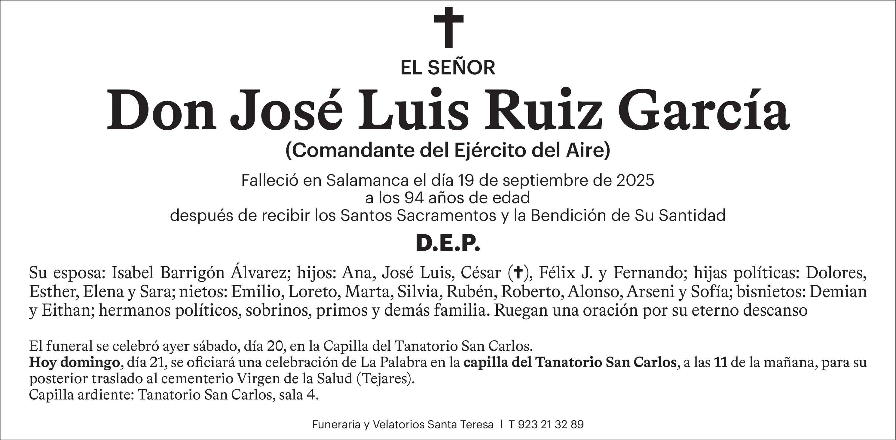 Don José Luis Ruiz García