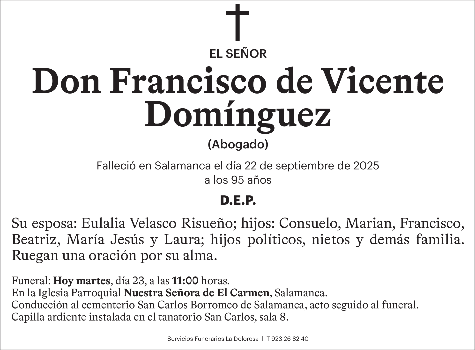 Don Francisco de Vicente Domínguez