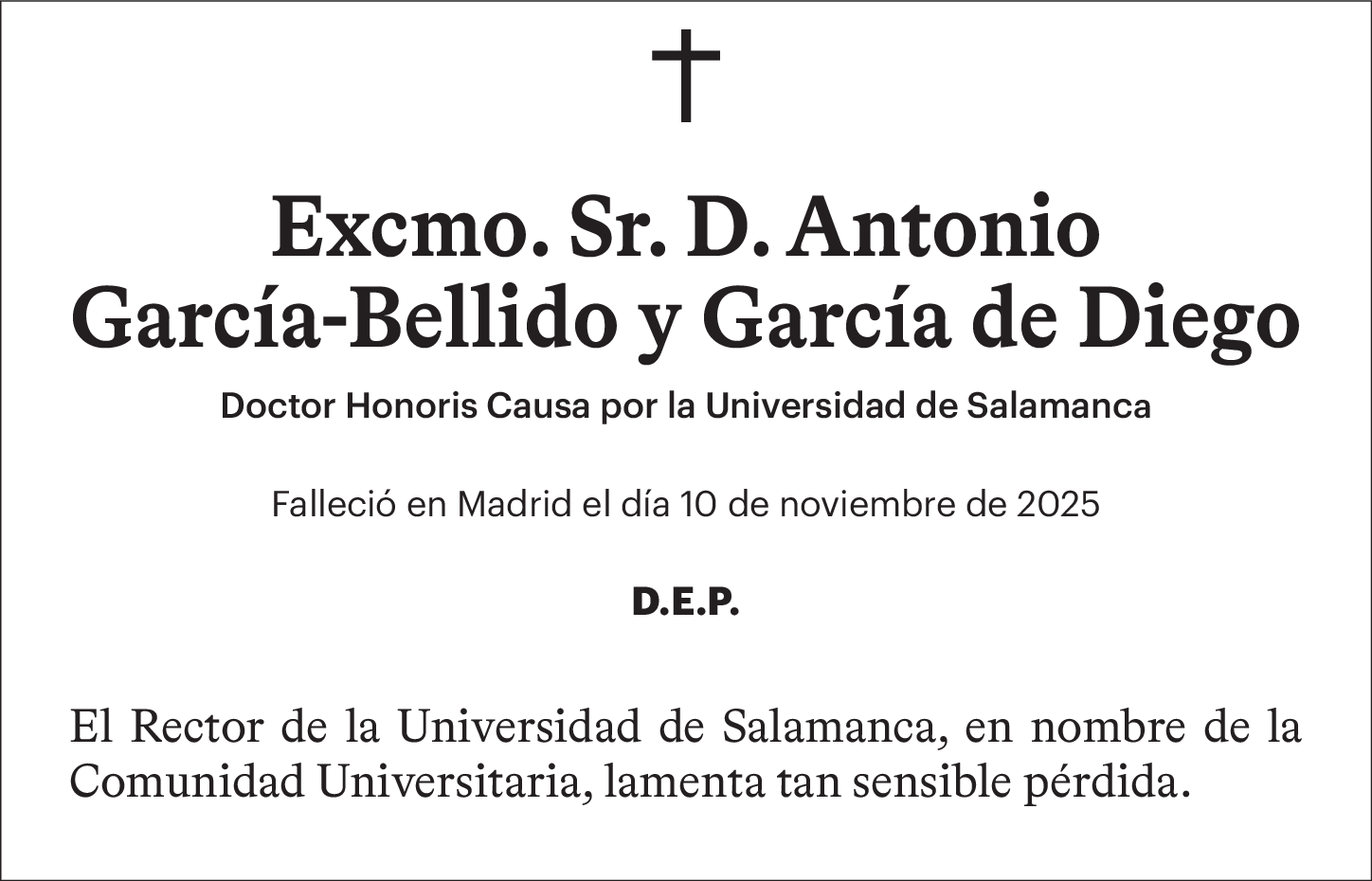 Don Antonio García-Bellido y García de Diego