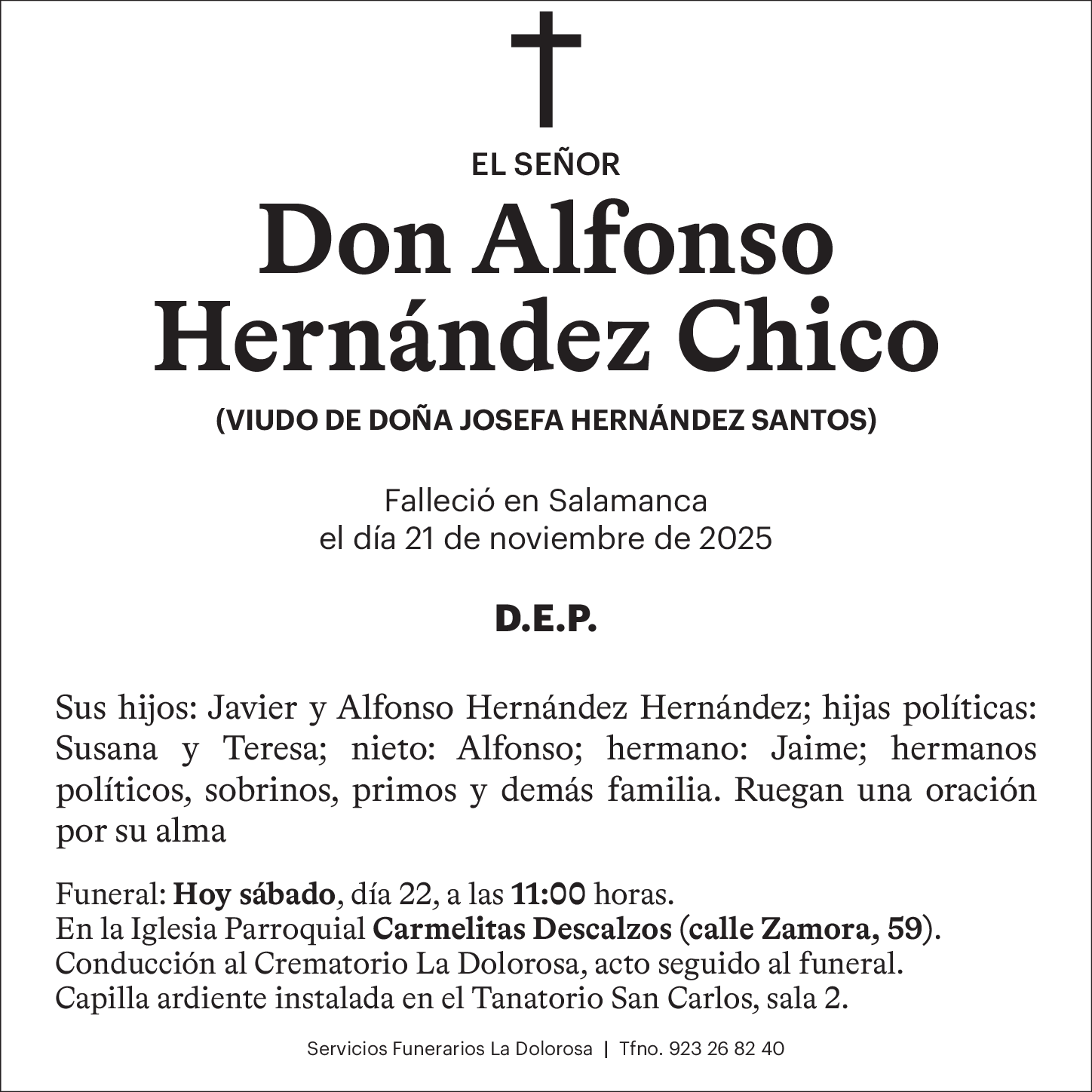 Don Alfonso Hernández Chico