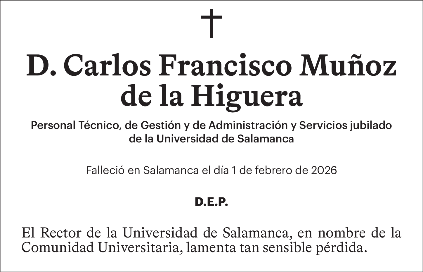 Don Carlos Francisco Muñoz de la Higuera