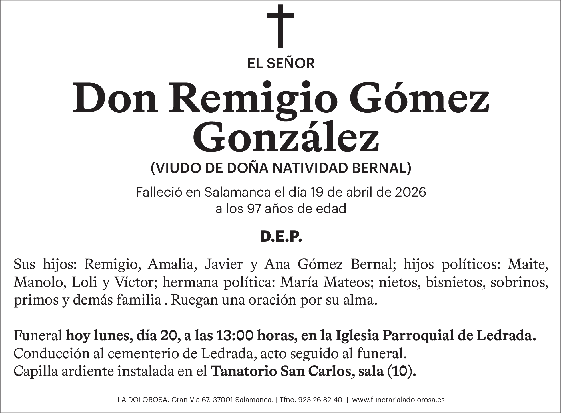 Don Remigio Gómez González
