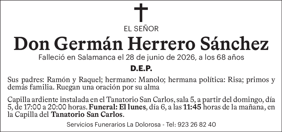 Don Germán Herrero Sánchez